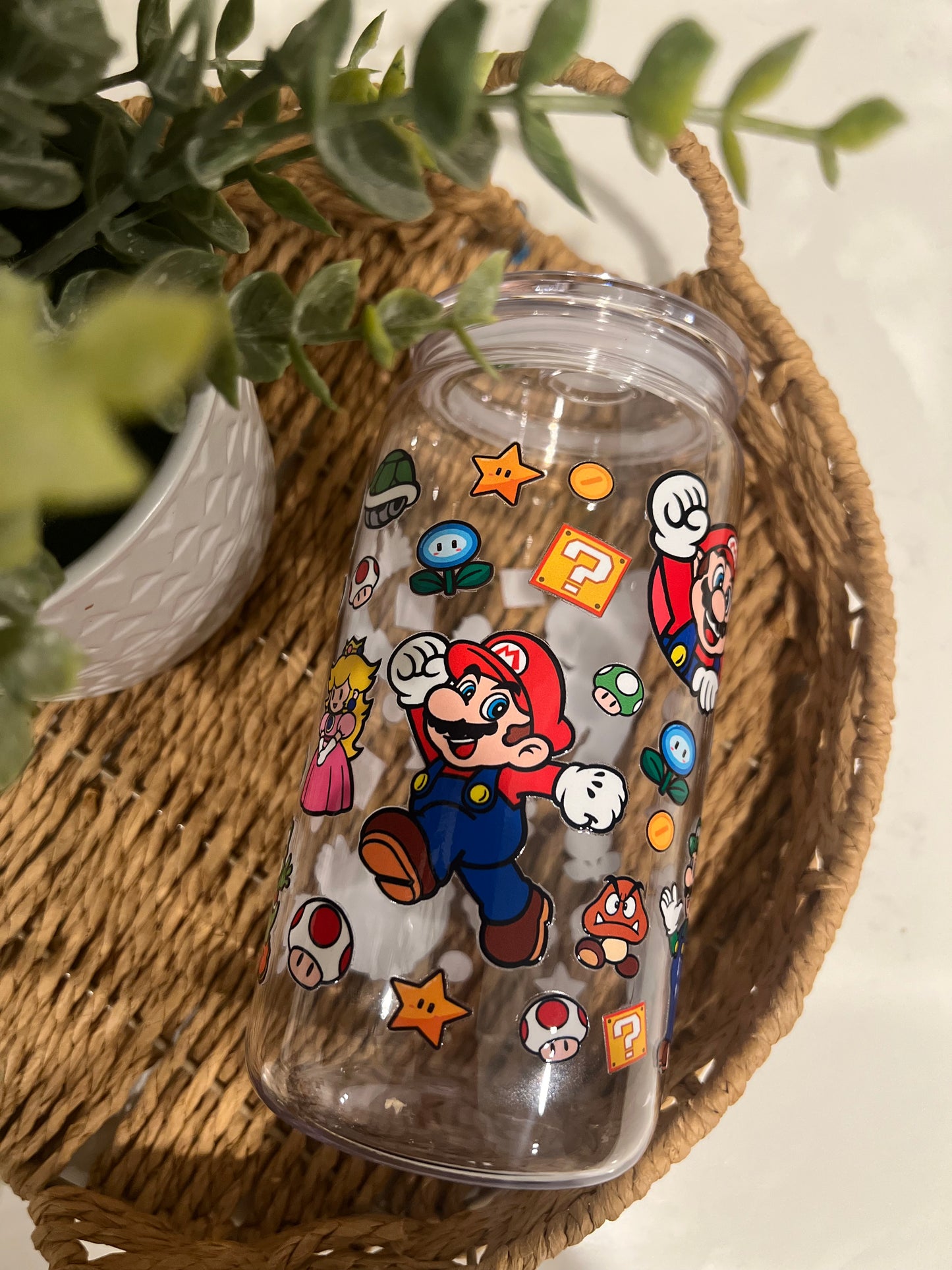 Super Mario Plastic Cup