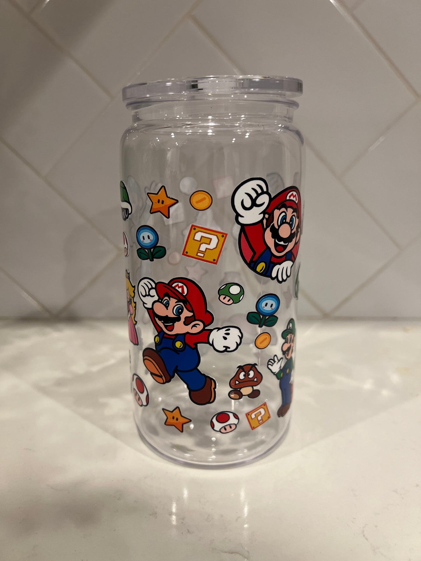 Super Mario Plastic Cup