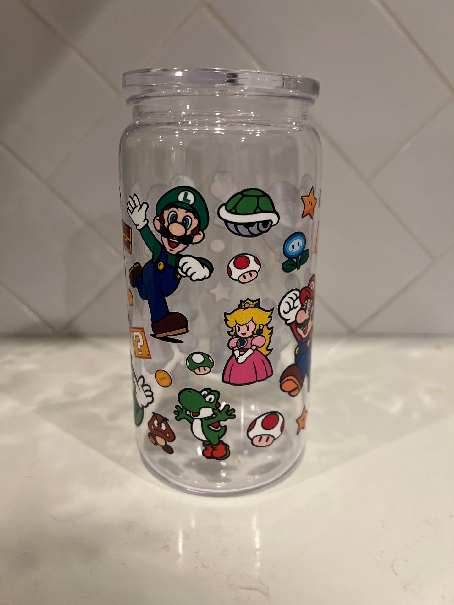 Super Mario Plastic Cup