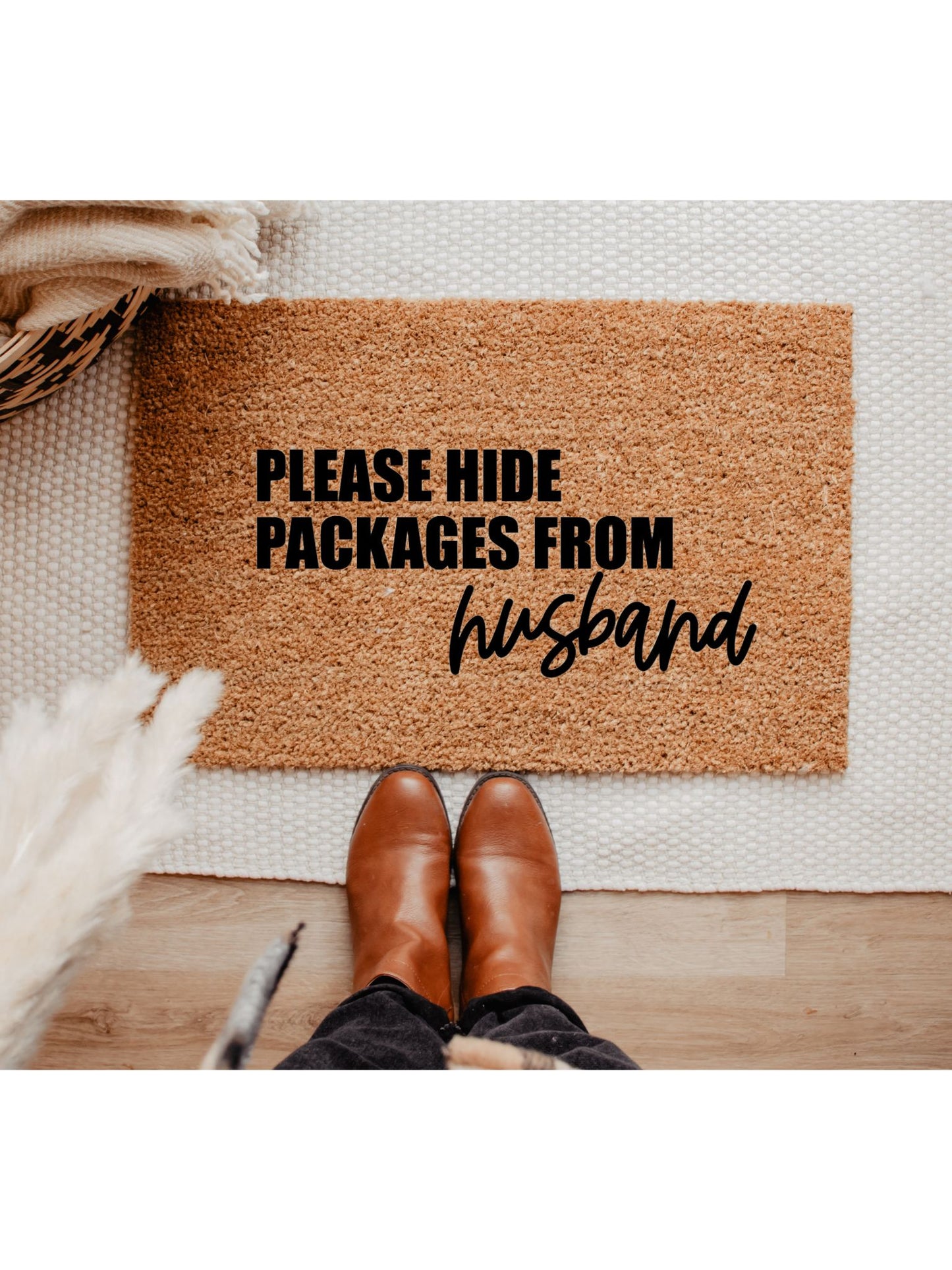 Hide Packages Doormat