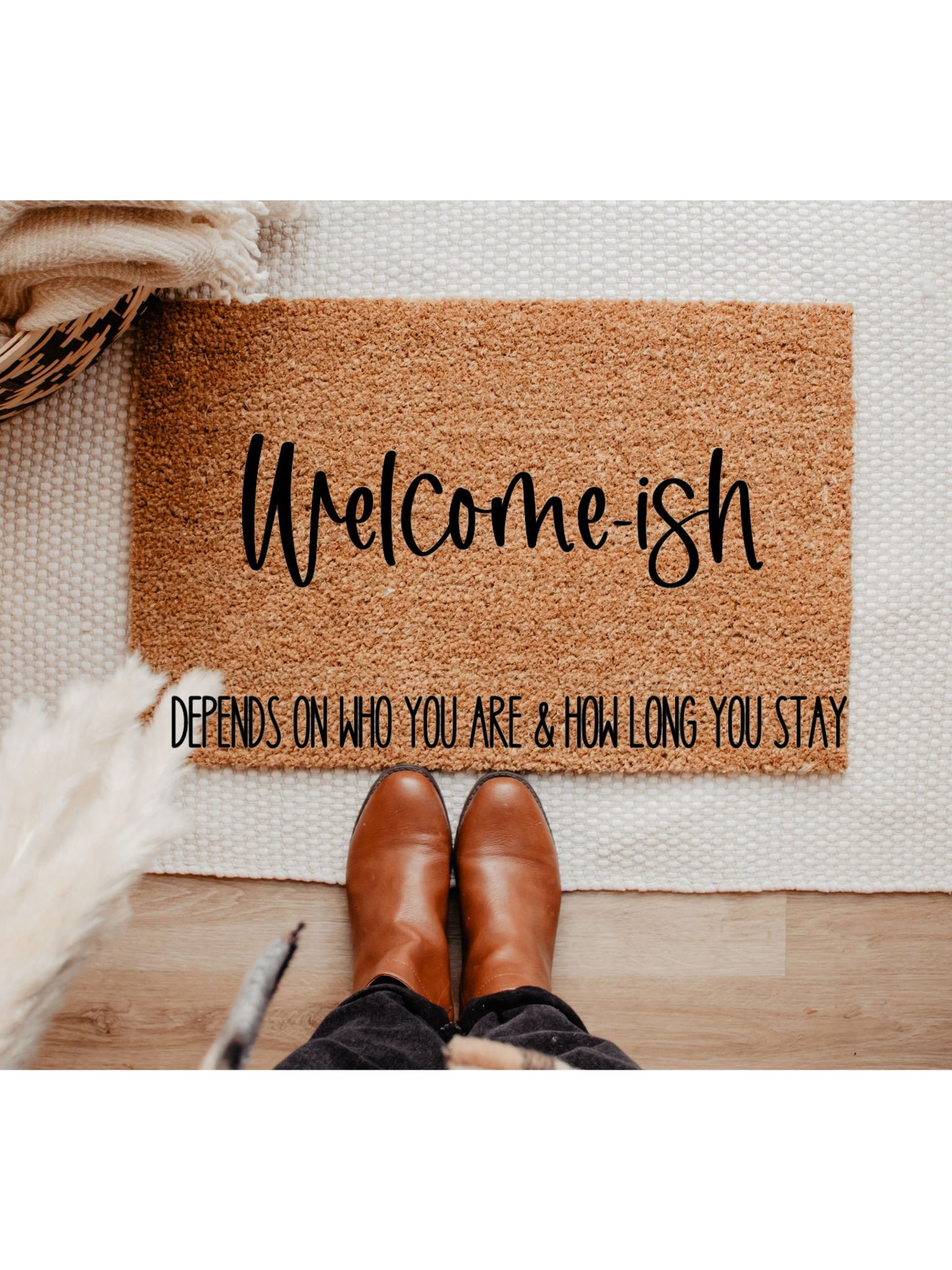 Welcome-ish Doormat