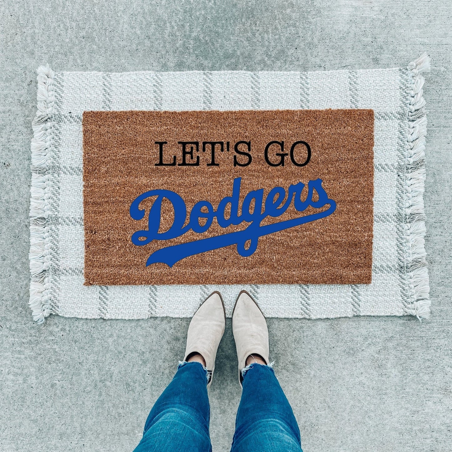 Dodgers Doormat
