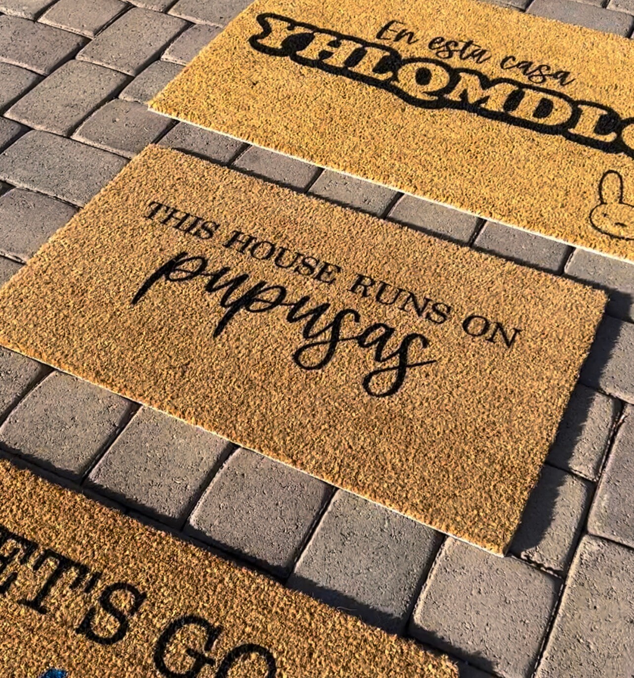 This House Runs On Pupusas Doormat