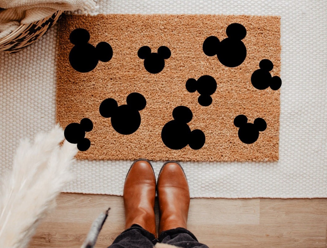 Mouse Head Doormat