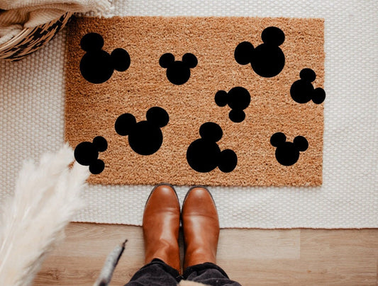 Mouse Head Doormat